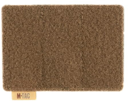 M-Tac Patch-panel för MOLLE 120 x 85 mm, taktisk kardborreyta för lappar, modulär patchhållare för ryggsäckar, västar, väskor, robust plastbas, militär och airsoft utrustning, Coyote