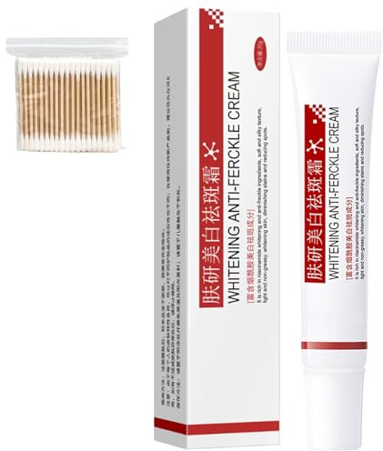 Fuyan Whitening and Anti-Freckle Cream, Akne Narben Entfernung Behandlungscreme, Pigmentierungs Entfernungs Cremes für Gesicht, Aufhellung & Feuchtigkeitsspendend, Whitening Sommersprossen Cremes für