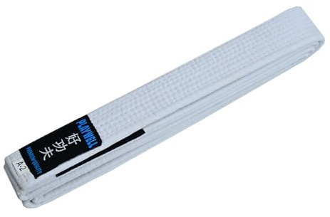 Playwell Martial Arts BJJ Pro Deluxe Ladies Ju Jitsu Belt - White