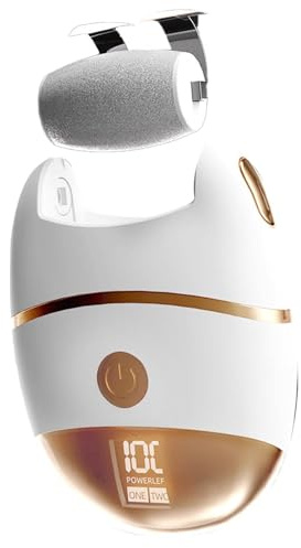 Elektrischer Hornhautentferner - 8,7 cm Fußpflege Gerät | ABS Professionals Pediküre Set, wiederaufladbar digital display hög trocken Fersen tragbar Zuhause Reise für Männer Frauen Glatte F