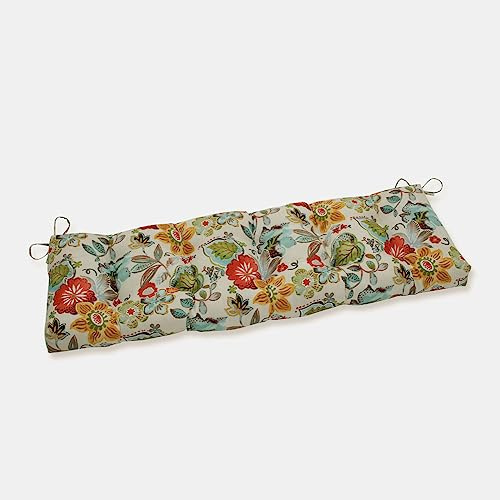 Pillow Perfect Cojín de Banco/Columpio, Floral, 152,4 x 45,7 cm