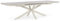 Bizzotto Ausziehtisch PASCAL 200-260 x 100 Pelican aus Aluminium mit gesinterter Steinplatte