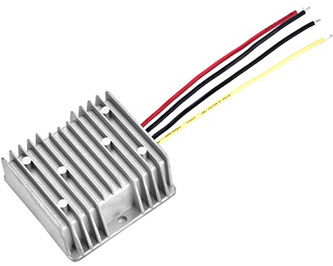 HaloVerde DC - DC-omvandlarmodul, väderbeständig 24V till 19V Step - Down-omvandlare strömförsörjningsregulator för drönare, elcyklar och prylar