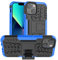 Verco Schutzhülle für iPhone 13 Mini Hülle, Armor Outdoor Handyhülle für iPhone 13 Mini Case Panzer Hardcase [Cover geeignet für Baustelle], Blau