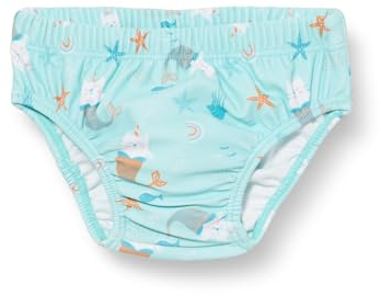 Playshoes UV-Schutz Windelhose Unisex Kinder Badehose Schwimmhose Badebekleidung, Einhornmeerkatze, 62/68