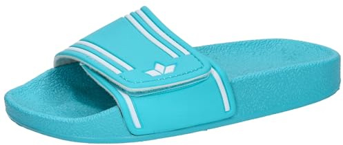 Lico Unisex Kinder Coast V Badesandalen, Türkis Weiss, 36 EU