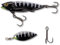 LMAB Techno Vibe - Vibration Bait - 3 Größen, Zikade, Blade Bait, Lipless Crankbait, Angelköder Raubfischangeln, Angel Köder Zander & Barsch, Zikaden, Spinner Blatt (15 Gramm | 5,8 cm, Black Tiger)