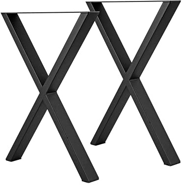M.Pascual - Patas para Mesa de Comedor | Negro | 58x71cm | 2 Unidades