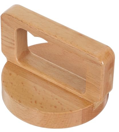 COHEALI Strumento per Blocchi di Inchiostrazione in Legno di Faggio con Manico Ergonomico Blocco per Linoleografia e Timbratura Forniture per Incisioni e Scrapbooking Adatto per e