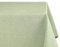 BEAUTEX fleckenabweisende und bügelfreie Tischdecke - Tischtuch mit Lotuseffekt - Tischwäsche in Leinenoptik, Rund 160 cm, Hellgrün