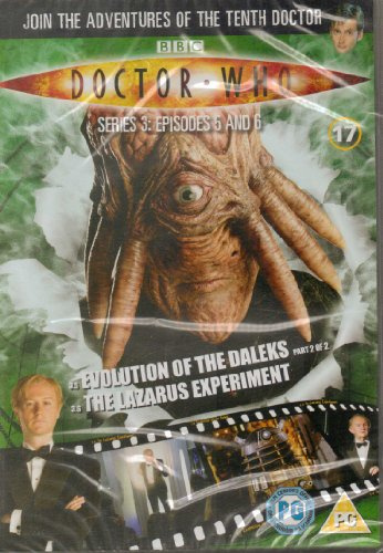 Doctor Who Dvd Files #17 - Series 3 Episodes 5 & 6 - Evolution Of The Daleks & The Lazarus Experiment - DVD ONLY