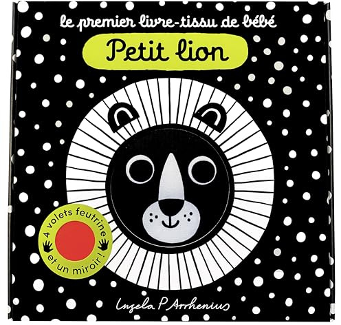 Le Premier Livre Tissu de Bébé - Petit lion