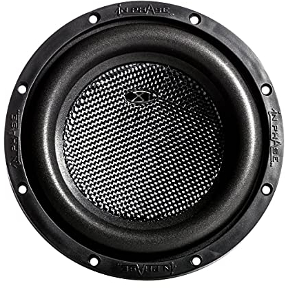 In Phase Car Audio XT-8 1000W 8 XT Series Peak Power Subwoofer, 2 Ohm Duel Voice Coil