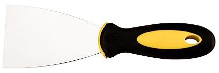 Topex 18B606 - Espátula de pintor (inoxidable, mango bi-materia, 63 mm)