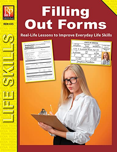 Practical Practice Reading: Filling Out Forms – Life Skills Reading & Writing Activities for Real-World Forms | Job Application, Driver’s License, School & Government Forms | Grades 6–12+