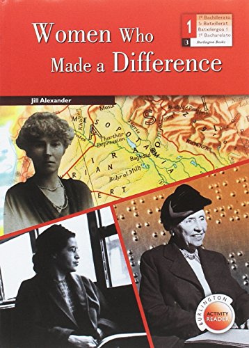 Women Who Made A Difference 1 Bachillerato (LECTURAS)