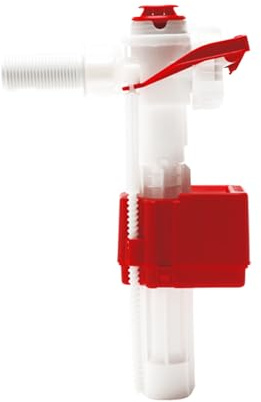 Fluidmaster 747UK Side Inlet Float Valve for Toilet Cistern, 1/2” UK Shank, Quiet Fill Toilet Valve with Anti-Siphon Protection and Low-Pressure Compatibility