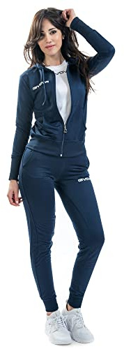 Givova Damen Lady Anzug, Blau, M