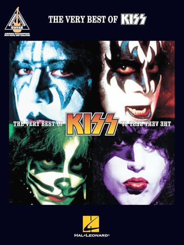 The Very Best of KISS – Guitar Recorded Versions | 21 Classic Rock Hits for Guitar with Note-for-Note Tablature | Hal Leonard Sheet Music Songbook for Electric and Acoustic Guitar Players