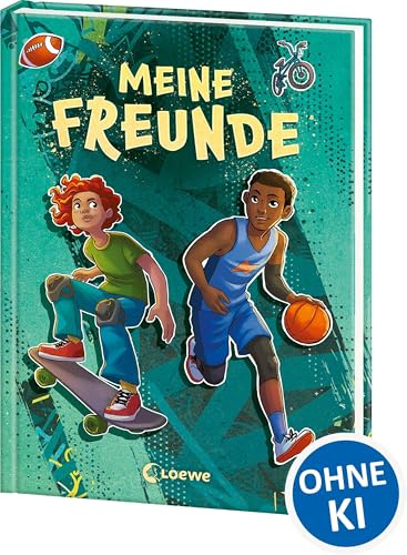 Meine Freunde (Sport): Cooles Eintragbuch für die besten Schulfreund*innen - Das perfekte Geschenk für alle Sport-Fans (Eintragbücher)