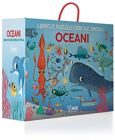 Oceani. Libro e puzzle cerca e trova. Ediz. a colori. Con puzzle. Con Poster