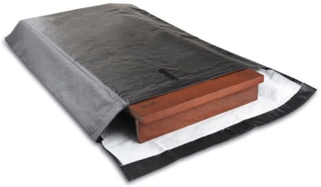 LAMINET Premium Heavy Duty Table Leaf Storage Bag water , scratch resistant. Extra Thick waterproof exterior heavy duty flannel backing. Store Your Table Leaves safely. Holds Leaves up to 26 wide.