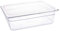 Vogue U229 Polycarbonate 1/2 Gastronorm Container, Clear, 6L Capacity, 325 mm Length, 265 mm Width, 100 mm Height