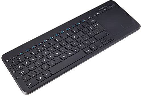 Microsoft N9Z-00006 All-in-One Media Keyboard with Integrated Track Pad - Monotone