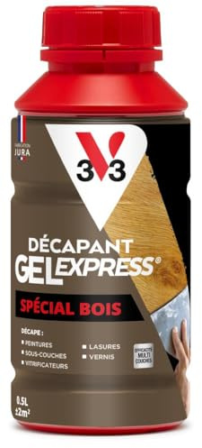 V33 Décapant Gel Express® Spécial Bois 0,5L