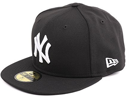 New Era Cap MLB Basic Neyyan bla/whi Größe: 7 5/8 Farbe: schw/weiß