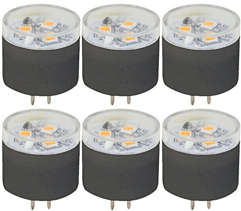 6 Qty. Halco JC2S/830/LED2 81092 1.4W 3000K G4 IP65 Short PROLED