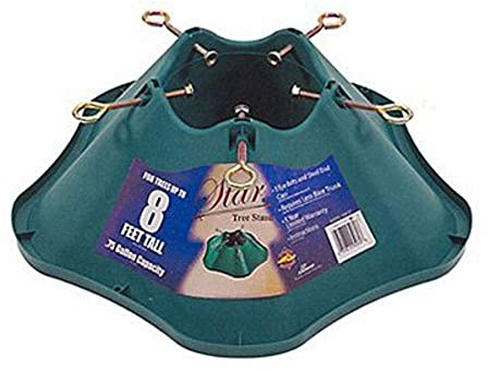 JACK-POST 508-ST Christmas Tree Stand, Green Plastic, 8 Ft. Tree - Quantity 1
