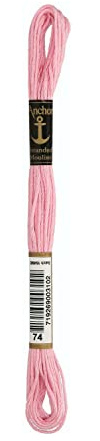 ANCHOR Broderi gängor sticktwist, löplängd: 8 m 74