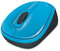 Microsoft Wireless Mobile Mouse 3500 - Cyan Blue Gloss