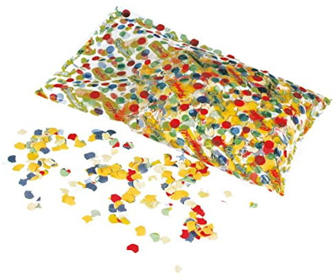 Papel de confeti colores surtidos 100 gr.
