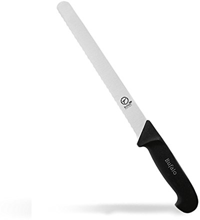 Bufalo Coltello Professionale per Pane Lama 26 cm