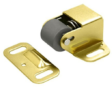 Roller Catch Surface Mounted Bright Brass