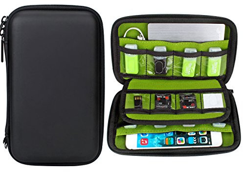 aprince Digital Gadget Caso, diseñado para Disco Duro Externo, USB Flash Drives, Los Bancos de Energía – Mejor para Viajar