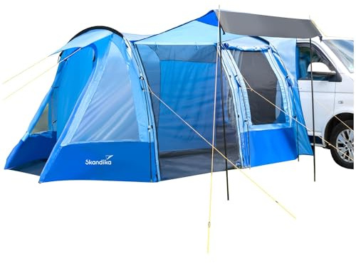 Skandika Aarhus Travel 2 / Aarhus Air Protect Tenda da campeggio per bus | con/senza Air Protect, 2 persone, autoportante, 2 m altezza, zanzariera