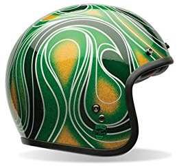 Bell Powersports Custom 500 Motorradhelm, Mehrfarbig (Chem Candy Mean Grün), XS