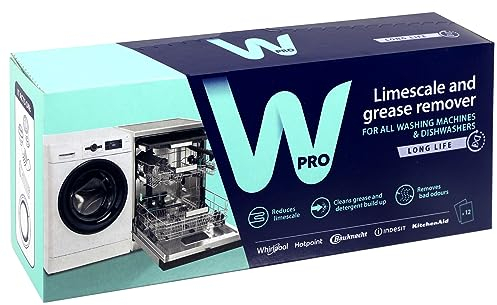 Hotpoint Disincrostante anti-calcare per lavatrice e lavastoviglie, 12 bustine da 50 g