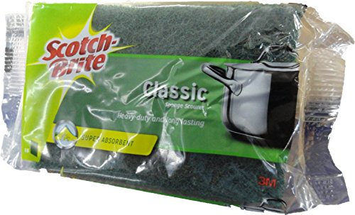 Scotch Brite® Heavy Duty Sponge with Scourer 16 Pk