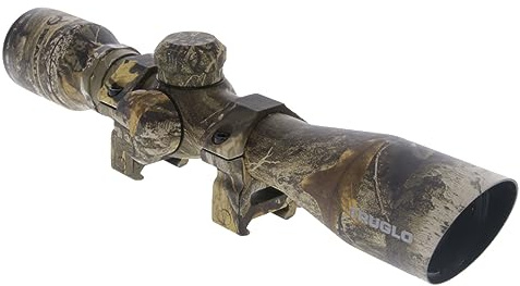 TRUGLO 4x32mm Compact Rimfire and Shotgun Scope Series, Diamond Reticle, Realtree Xtra