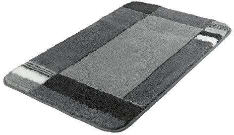 Kleine Wolke 7258901657 Badteppich Padova, 80 x 140 cm, anthrazit