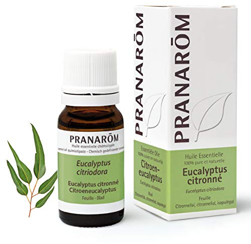 PRANARÔM - Eucalyptus Citronné - Huile Essentielle Chémotypée - Muscles et Articulations - 100% Pure Et Naturelle - HECT - 10 ml