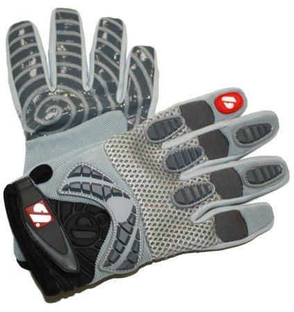 BARNETT FRG-02 American Football Handschuhe für Empfänger, Größe XL, Grau