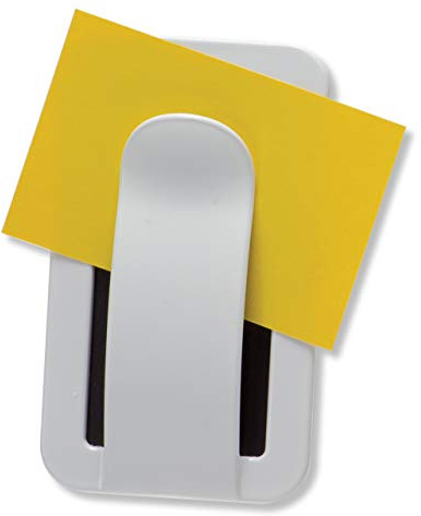 Officemate magnet plus magnetisk kuvert och anteckningshållare, vit (92551)