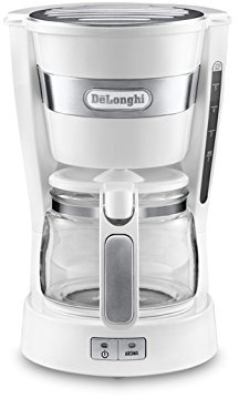 De'Longhi Active Line ICM 14011.W Filtermaschine, weiß/edelstahl