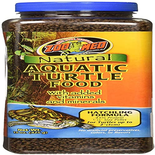 Zoo Med Natural Aquatic Turtle Food, 425g, Aufzuchfutter für Wasserschildkröten