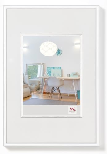 walther design Cadre Photo Blanc 40 x 50 cm New Lifestyle Cadre en Plastique KV050W